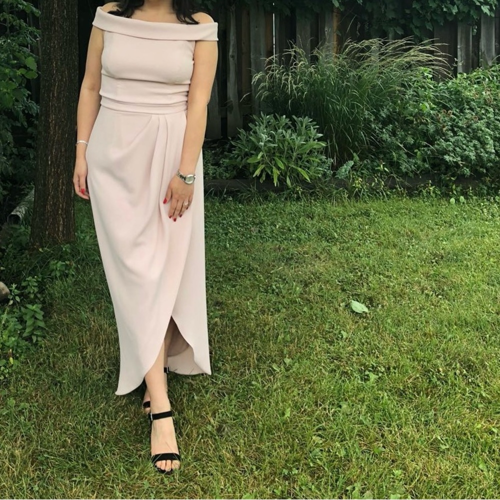 Elegant Blush Pink Dress